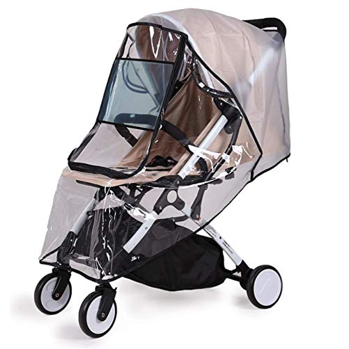 iCookii Stroller Rain Cover for Uppababy, Raincover for Bugaboo, Raincover for Baby Jogger, Pushchair Pram Waterproof Dustproof Rain Cover for Baby Stroller Baby Travel Weather Shield Accessory