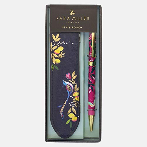Portico Designs Ltd Sara Miller London – Pen and Pouch Set Orchard Collection, 2-Piece, Pink | The Storepaperoomates Retail Market - Fast Affordable Shopping