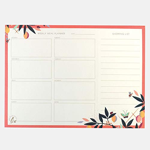 Portico Designs Ltd Sara Miller London – Orchard Collection Magnetic Meal Planner Pad