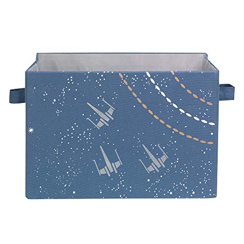 Lambs & Ivy Star Wars Galaxy Foldable/Collapsible Storage Bin/Basket Organizer