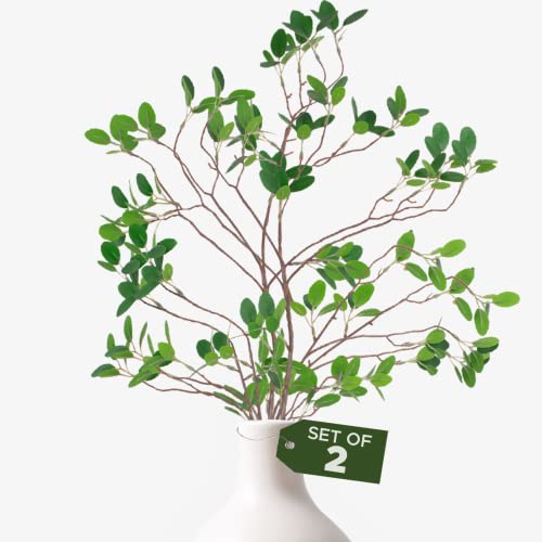 Faux Greenery – Branches for Vase, Twigs and Branches for Vases, Greenery Stems, Branches for Decoration, Farmhouse Greenery, Artificial Branches, Faux Branches, Decorative Branches, Faux Stems