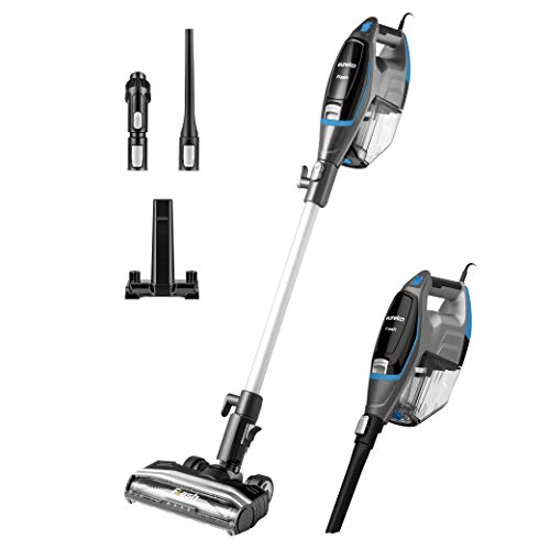 EUREKA Flash Lightweight Stick Vacuum Cleaner,15KPa Powerful Suction, 2 in 1 Corded Handheld Vac for Hard Floor and Carpet, Blue