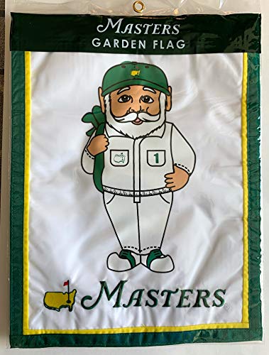 2022 Masters golf Garden Flag gnome caddie image augusta national pga new