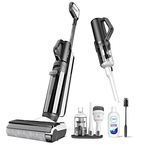 Tineco Smart Wet Dry Vacuum Cleaners, Floor Cleaner Mop 2-in-1 Cordless Vacuum for Multi-Surface, Lightweight and Handheld, Floor ONE S5 Combo