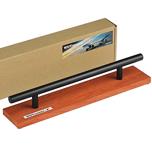 WDTMEEZU Professional Fingerboard Rail Metal Rail for Fingerboard Finger Skateboard Park Props 10″ Long