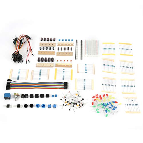 Basic Component Kit High Accuracy 400 Hole Breadboard Experimental Accessories Component Kit Assortment Component Starter Kit for Electronic Circuit | The Storepaperoomates Retail Market - Fast Affordable Shopping