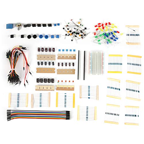 Basic Component Kit High Accuracy 400 Hole Breadboard Experimental Accessories Component Kit Assortment Component Starter Kit for Electronic Circuit | The Storepaperoomates Retail Market - Fast Affordable Shopping