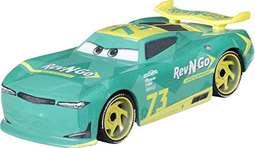 Disney Cars M Fast Fong, Miniature, Collectible Racecar Automobile Toys Based on Cars Movies, for Kids Age 3 and Older, Multicolor
