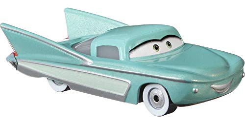 Disney Cars Flo, Miniature, Collectible Racecar Automobile Toys Based on Cars Movies, for Kids Age 3 and Older, Multicolor