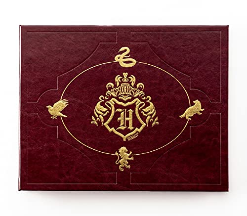 Conquest Journals Official Harry Potter Photo Album and Scrapbook, Vegan Leather, Post Bound, 80 Pages Of Archival Quality Photo Pages For Your Magical Memories, Includes 100 Traditional Photo Corners