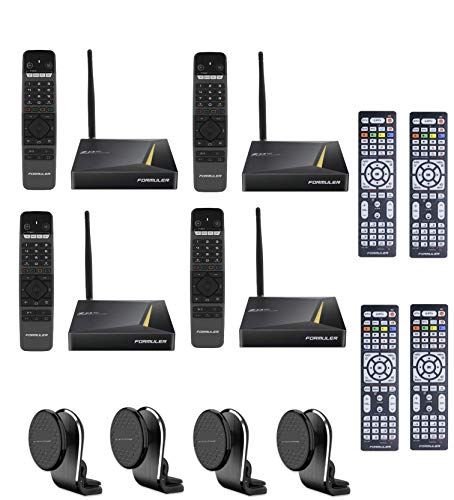 4Pack- Formuler Z8 Pro with Extra Formuler Luminous Remote and Extra Dreamlink Magnetic Air Vent Phone Holder