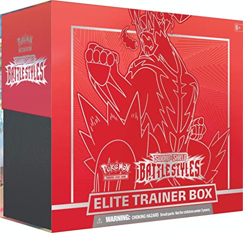 Pokemon TCG: Sword & Shield – Battle Styles Elite Trainer Box – Red