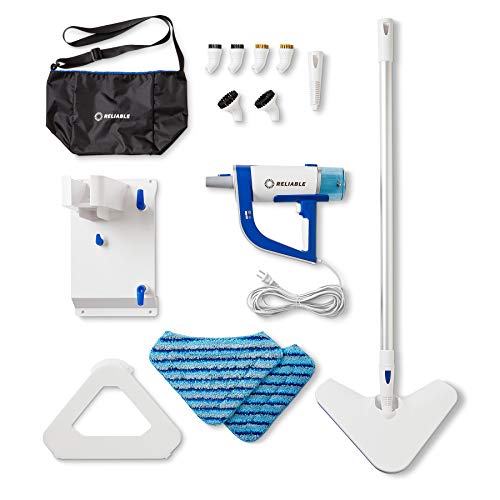 Reliable Pronto Plus 300CS 2-In-1 Steam Cleaner – Portable Steam Cleaner with Fast Heat-up, Long Steam Time, 1200W Steam Mop for Grout, Hardwood, Tile, Laminate Floor Cleaning with 14-Piece Accessory Kit | The Storepaperoomates Retail Market - Fast Affordable Shopping