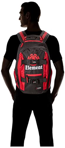Element Men’s Mohave Backpack – Lightweight -School Bookbag -With Skate Straps, Black Red | The Storepaperoomates Retail Market - Fast Affordable Shopping