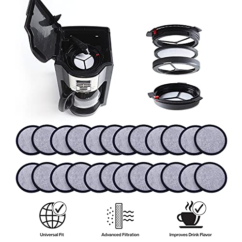 24-Pack Replacement Charcoal Water Filter Discs for Mr. Coffee Brewers Coffee Machines | The Storepaperoomates Retail Market - Fast Affordable Shopping