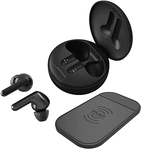 LG Tone FN5W Wireless Earphones TWS True Wireless Bluetooth Earbuds 10w Qi Mat