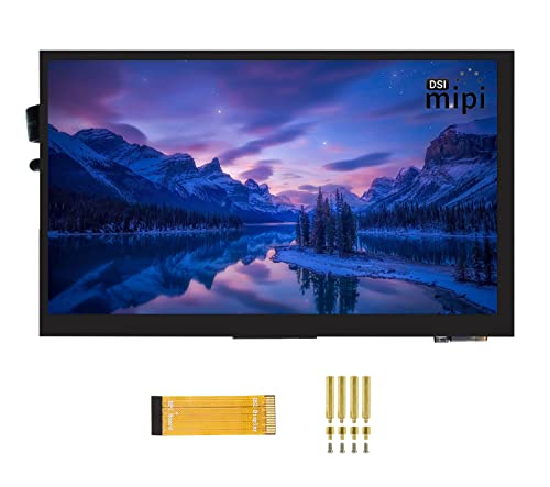waveshare 5 inch Touchscreen Monitor for Raspberry Pi DSI LCD Screen 800×480 Display for Raspberry Pi 4B 3B+ 3A+ 3B 2B B+ A+ CM3/3+ Compatible with Raspbian Ubuntu Kali WIN10 IoT RetroPie