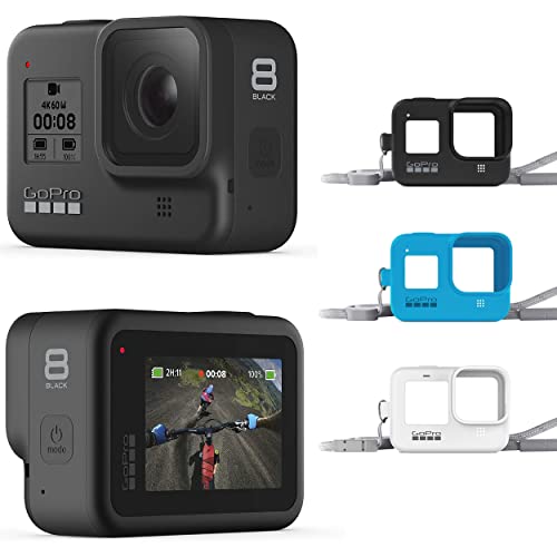 GoPro HERO8 Black E-Commerce Packaging – Waterproof Digital Action Camera with Touch Screen 4K HD Video 12MP Photos Live Streaming Stabilization
