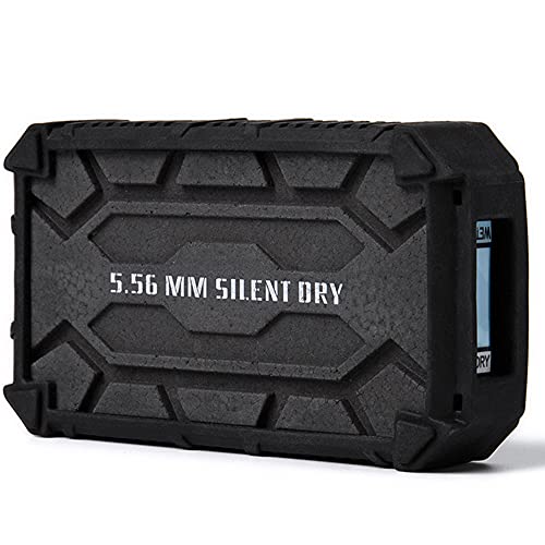 SD SILENT DRY Pioneer Gun Safe Dehumidifier, Reusable mini Portable Dryer effective for up to 20L, Fast renew and Mold remover for Gun / Safe / Camera / Instrument, 1 piece in one package,SWAT Black