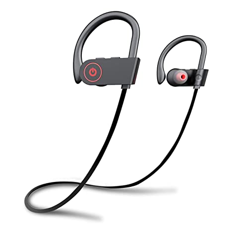 Xicks Bluetooth Headphones CVC 6.0 Noise Cancelling with Microphone Bass HD Stereo Bluetooth Earphones Gym Sports Wireless Earbuds