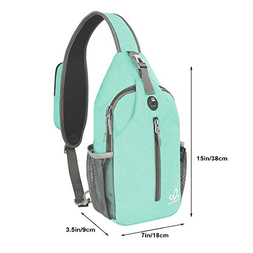 WATERFLY Crossbody Sling Backpack Sling Bag Travel Hiking Chest Bag Daypack | The Storepaperoomates Retail Market - Fast Affordable Shopping