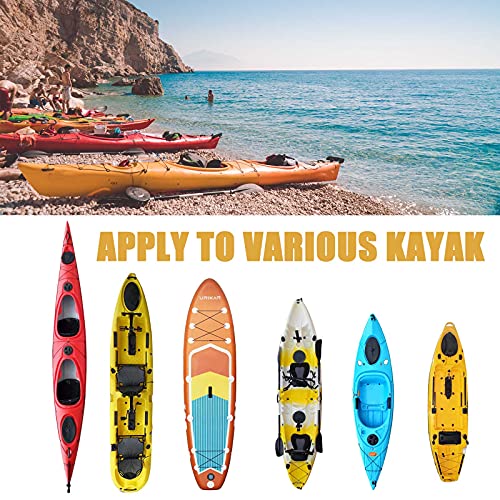 Frelaxy 420D Kayak Cover, Heavy Duty Waterproof UV Resistant Kayak Covers for Outdoor Storage, Ultra Strong Canoe Storage Dust Cover, Great for Indoor & Outdoor 9.8-13.5ft | The Storepaperoomates Retail Market - Fast Affordable Shopping