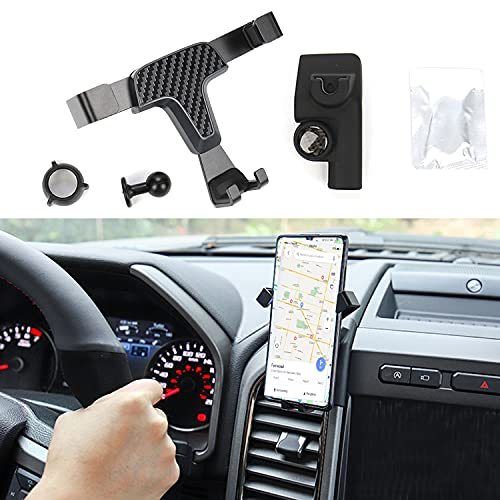 Keptrim for 2015-2019 Ford F150, Phone Holder Air Vent Cell Phone Mount, for iPhone 11 pro/11 pro max/XS/XR/X/8/7/6 Galaxy Moto and Most Smartphones