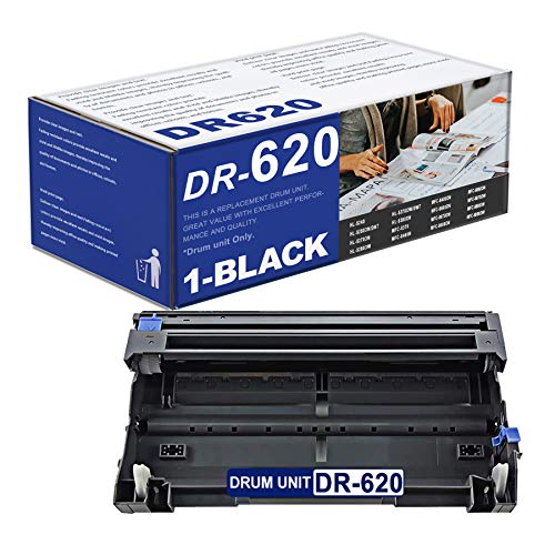 DR620 DR-620 Drum Unit Replacement for Brother MFC-8370 8480DN 8660DN 8460N 8470DN 8670DN 8680DN 8690DN 8860DN 8870DW 8880DN 8890DW Printer(1 Pack,Black Toner is not Included).