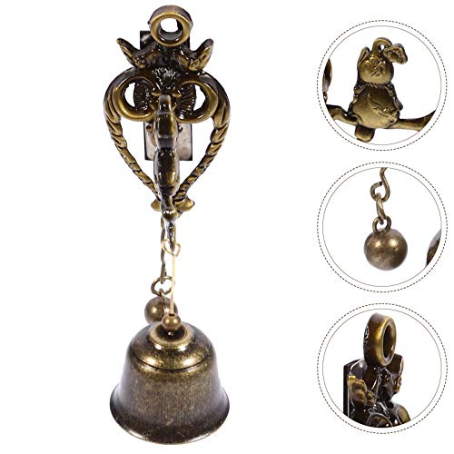 DOITOOL Vintage Antique Style Shopkeepers Door Bell Entrance Front Door Porch Bell Gourd Feng Shui Good Luck Chime Dinner Bell Antique Metro Home Garden Doorbell Prime Gift | The Storepaperoomates Retail Market - Fast Affordable Shopping