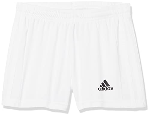adidas Girls’ Squadra 21 Shorts, White/White, Medium