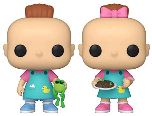 Funko Pop! Television: Rugrats – Phil and Lil 2 Pack, Amazon Exclusive