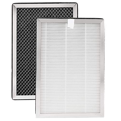 MA-25 Filter 2 PackAir Purifier Replacement Compatible with Medify MA-25 MA25 MA-25 S1 / MA-25 W1 / MA-25 B1 Including Pre-filter