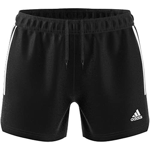 adidas Women’s Condivo 22 Match Day Shorts, Black/White, Large
