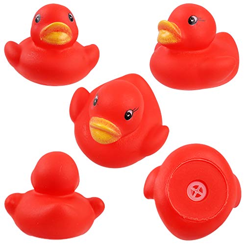50 Pcs Rubber Ducks Bath Toy, Multicolor Mini Rubber Duck Bulk Float Duck Baby Bath Toy, Shower Birthday Party Christmas Favors Gift (5 Colors) | The Storepaperoomates Retail Market - Fast Affordable Shopping