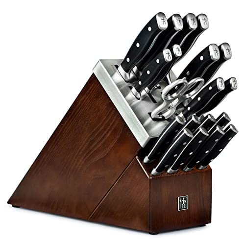 Henckels Forged Accent 20 Piece Self Sharpening Knife Block Set with Black Handles | The Storepaperoomates Retail Market - Fast Affordable Shopping
