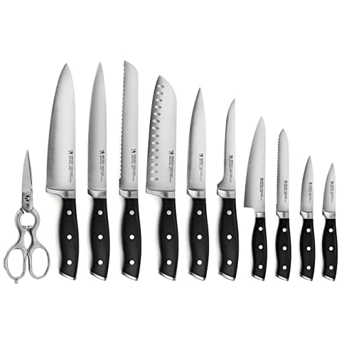 Henckels Forged Accent 20 Piece Self Sharpening Knife Block Set with Black Handles | The Storepaperoomates Retail Market - Fast Affordable Shopping