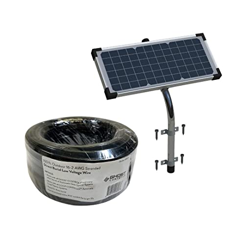 Ghost Controls Extended Solar Bundle for Automatic Gate Opener Kits