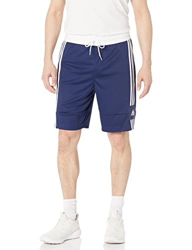 adidas Men’s Tall Plus Size 3G Speed X Shorts, Team Navy Blue, XX-Large/Long