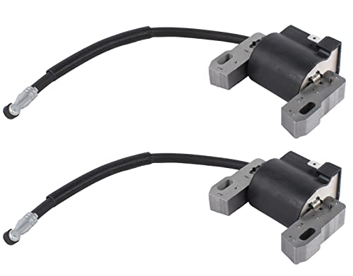 2Pcs Ignition Coil 592846 Compatible with Briggs Stratton BS 799651 Intek V-Twin 18-22HP Engine, Replaces 691060 401577