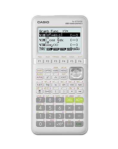 Casio fx-9750GIII White Graphing Calculator (fx-9750GIII-WE) | The Storepaperoomates Retail Market - Fast Affordable Shopping