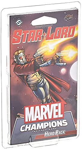 Fantasy Flight Games Marvel Champions The Card Game Star-Lord Hero Pack | Strategy Card Game for Adults and Teens | Ages 14+ | 1-4 Players | Average Playtime 45-90 Minutes | Made