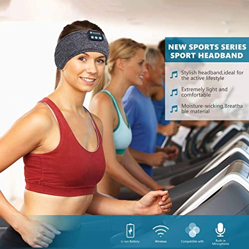 Sleep Headphones Bluetooth Headband, Perytong Sports Bluetooth Headband Headphones with Thin Speakers, Sleep Earbuds, Sleeping Headphones for Workout Running Yoga Nap, Gift for Men and Women | The Storepaperoomates Retail Market - Fast Affordable Shopping