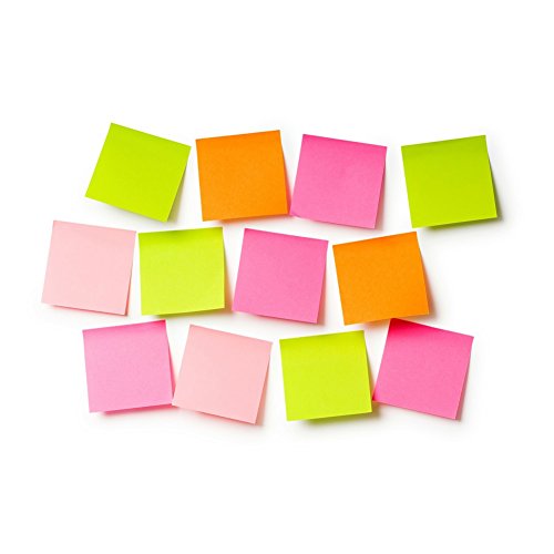 Early Buy 12 Pads Sticky Notes 3×3 Self-Stick Notes 6 Bright Color Sticky Notes, 60 Sheets/Pad | The Storepaperoomates Retail Market - Fast Affordable Shopping