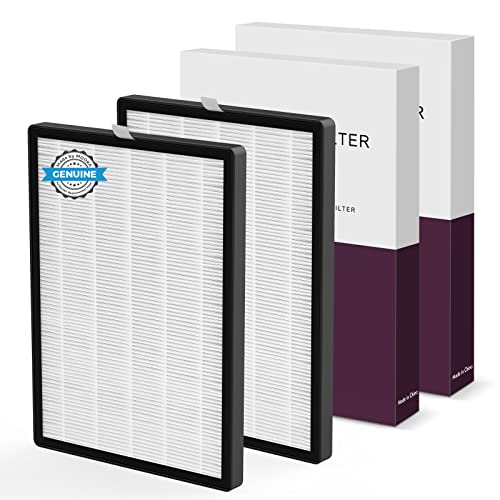 MOOKA Composite HEPA Air Cleaner Replacement Filter GL-FS32 Large Room Air Purifier, large multi-layer high efficiency air filter, for all kinds of air pollutants (Double Pack)