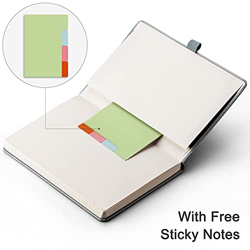 HIUKOOKA 5 Pack College Ruled Journal Notebook, A5 Hardcover Lined Notebook, 188 Numbered Pages, 16 Perforated Pages, Leather Journal for Writing Office School Business, 5.75” x 8.38” – Multicolor | The Storepaperoomates Retail Market - Fast Affordable Shopping