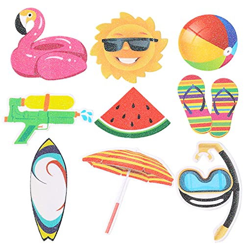Beach Birthday Party Decoration Set for Hawaiian Aloha Luau Party Birthday Banner Garland Cake Cupcake Toppers Balloons for Beach Ball Pool Barbecue Happy Birthday Party Supplies Favor | The Storepaperoomates Retail Market - Fast Affordable Shopping