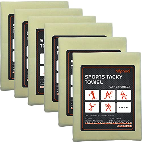 Tacky Towel Grip Enhancer- Perfort for Base Ball,Pickle Ball,Football,Basketball,Golf,Tennis