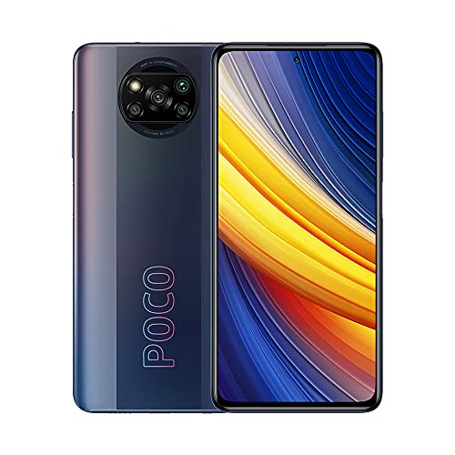 Poco X3 Pro (256GB, 8GB) 6.67″ FHD+,48MP Quad Camera, 5160mAh Battery, Dual SIM GSM Factory Unlocked – US & Global 4G LTE International Version (Phantom Black)