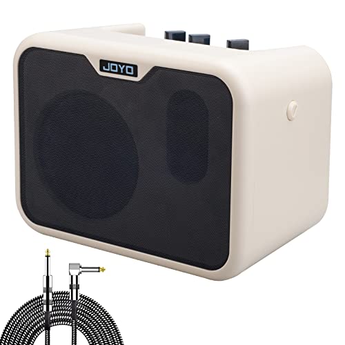 SUNYIN Bass AMP Combo Portable 10W Bass Amplifier with 10ft Guitar Cable MA-10B Dual Channel Mini Bass Amplifier for Practicing Bass Indoor Mini Bass AMP for Bass Guitar
