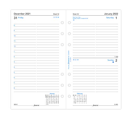 Filofax Personal Day per Page English appointments Diary – 2022 | The Storepaperoomates Retail Market - Fast Affordable Shopping